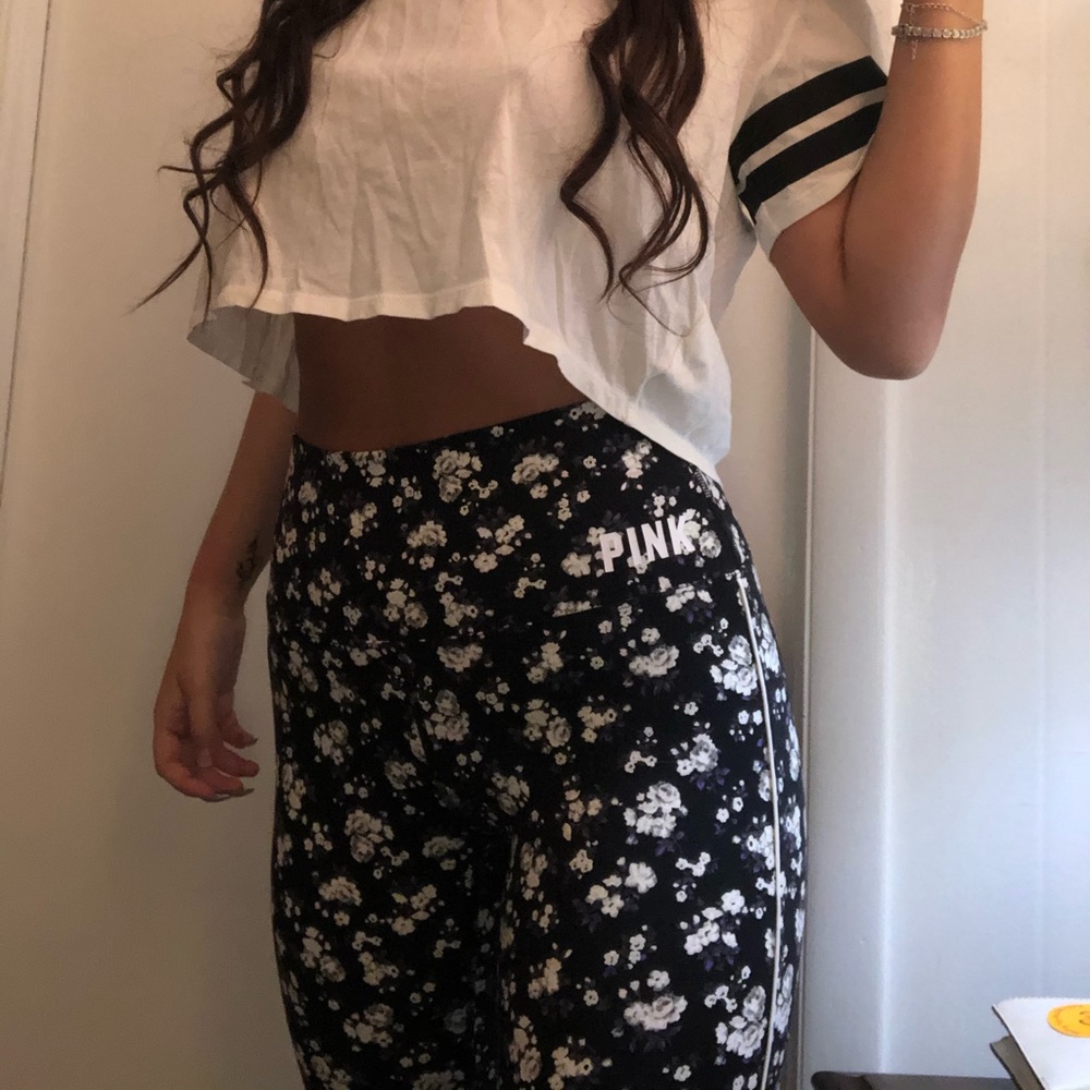 Floral PINK leggings